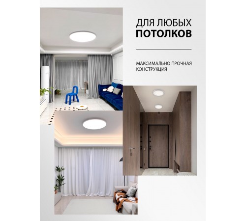 Накладной светильник Natali Kovaltseva LED LAMPS 81114/4C PLAIN