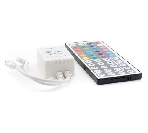 Контроллер-регулятор цвета RGB с пультом ДУ SWG IR-RGB-44-6A IR Контроллер-регулятор цвета RGB с пультом ДУ SWG IR-RGB-44-6A IR