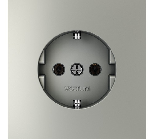 Розетка с заземлением, без рамки Voltum VLS040105 S70 Розетка с заземлением, без рамки Voltum VLS040105 S70
