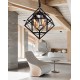 Подвесная люстра LUMINA DECO LDP 11339-4 BK Brutte