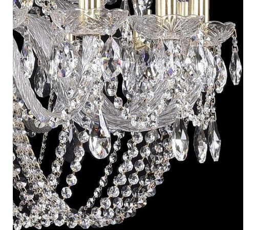 Подвесная люстра Bohemia Ivele Crystal 1402/16+8+4/300/XL-123/3D/G 1402 Подвесная люстра Bohemia Ivele Crystal 1402/16+8+4/300/XL-123/3D/G 1402