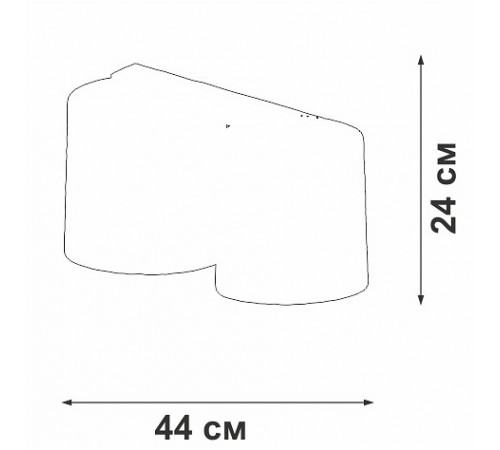 Накладной светильник Vitaluce V2882-1/2PL V2882