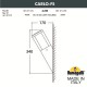 Светильник на штанге Fumagalli DR1.571.000.AXU1L Carlo