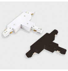 Соединитель T-образный для треков Italline WSO 76 black WSO