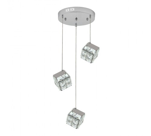 Подвесной светильник Indigo 12048/3P Chrome Radioso Подвесной светильник Indigo 12048/3P Chrome Radioso
