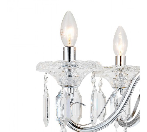 Подвесная люстра Escada 2111/5P Chrome Fantail Подвесная люстра Escada 2111/5P Chrome Fantail