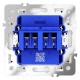 Розетка акустическая без рамки Voltum VLS060303 S70
