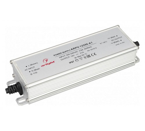 Блок питания с проводом Arlight 031513 ARPV Блок питания с проводом Arlight 031513 ARPV