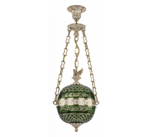 Подвесной светильник Bohemia Ivele Crystal 71000P/25 GW Clear-Green/H-1J FS1S 7100