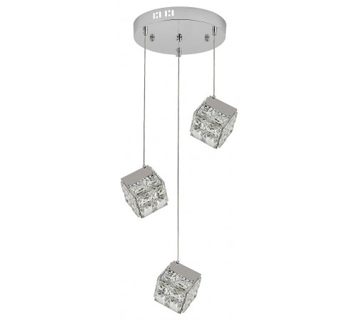 Подвесной светильник Indigo 12048/3P Chrome Radioso Подвесной светильник Indigo 12048/3P Chrome Radioso