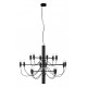 Подвесная люстра Loft it 10196/650 Black Gino