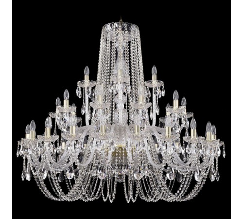 Подвесная люстра Bohemia Ivele Crystal 1402/20+10+5/460/G 1402 Подвесная люстра Bohemia Ivele Crystal 1402/20+10+5/460/G 1402