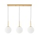 Подвесной светильник LUMINA DECO LDP 6030-3-PR GD FREDICA