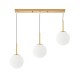 Подвесной светильник LUMINA DECO LDP 6030-3-PR GD FREDICA