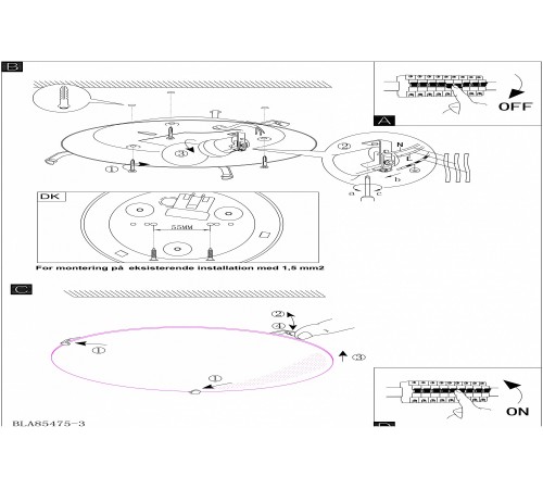 Накладной светильник Eglo 90043 Scalea 1 Накладной светильник Eglo 90043 Scalea 1