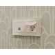 Розетка Ethernet RJ-45 и со шторками, без рамки Ambrella Volt MA332010 Quant