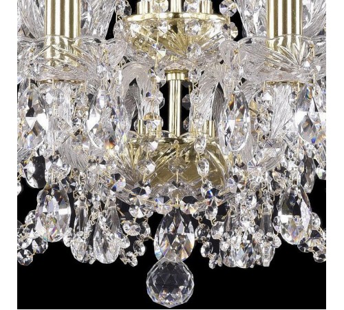 Подвесная люстра Bohemia Ivele Crystal 1402/8+4/160/2d/G 1402 Подвесная люстра Bohemia Ivele Crystal 1402/8+4/160/2d/G 1402