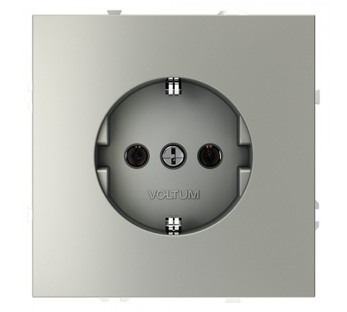 Розетка с заземлением, без рамки Voltum VLS040105 S70 Розетка с заземлением, без рамки Voltum VLS040105 S70