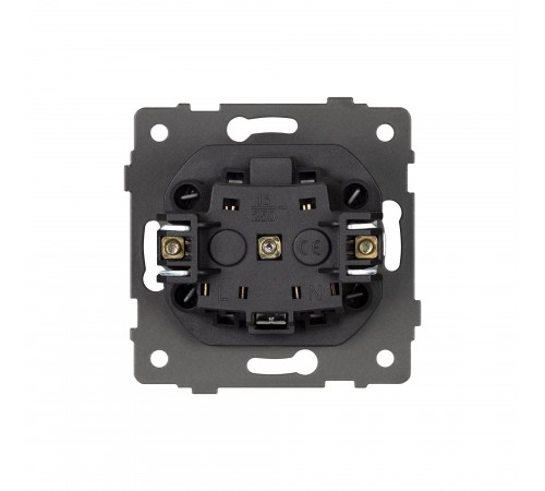 Розетка с заземлением, без рамки Arlight 49817 SCT