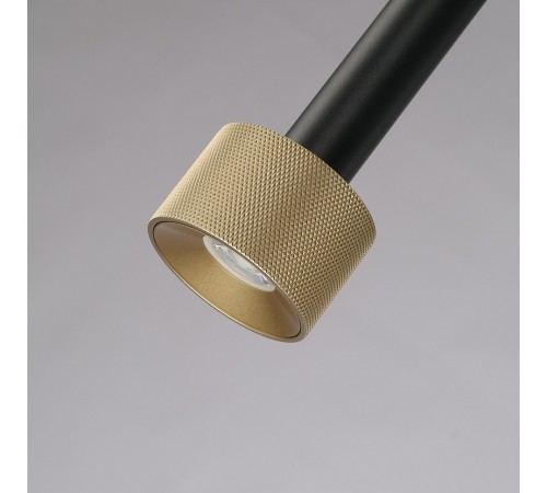 Подвесной светильник iLedex Technical 2362-1 BK+BR Delta Подвесной светильник iLedex Technical 2362-1 BK+BR Delta
