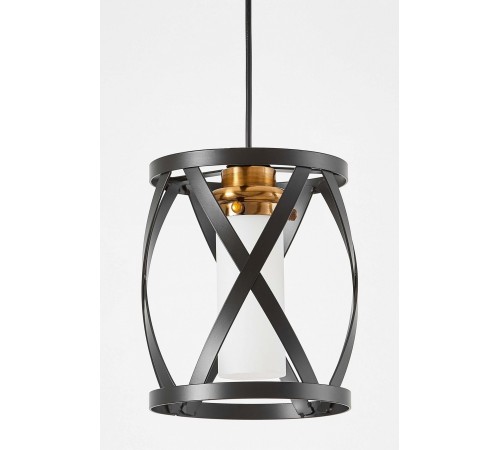 Подвесной светильник LUMINA DECO LDP 1242-1 BK+MD ASTILA Подвесной светильник LUMINA DECO LDP 1242-1 BK+MD ASTILA