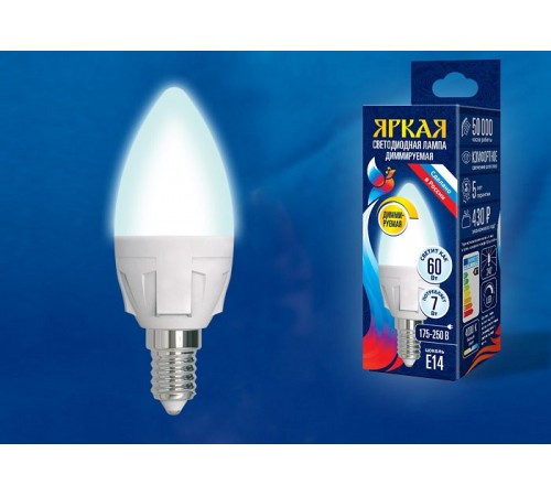 Лампа светодиодная Uniel UL-00004241 Яркая Dim