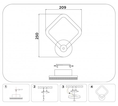 Бра Ambrella Light FA3871 FA Бра Ambrella Light FA3871 FA