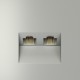 Розетка двойная Ethernet RJ-45 без рамки Voltum VLS060205 S70