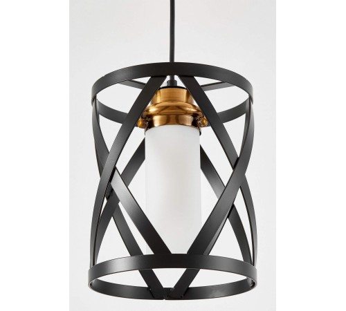 Подвесной светильник LUMINA DECO LDP 1242-1 BK+MD ASTILA Подвесной светильник LUMINA DECO LDP 1242-1 BK+MD ASTILA