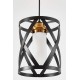 Подвесной светильник LUMINA DECO LDP 1242-1 BK+MD ASTILA