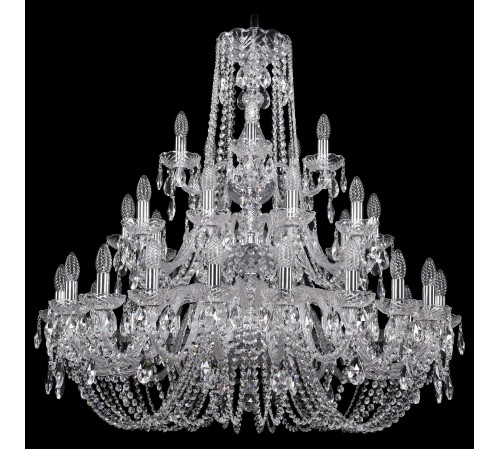 Подвесная люстра Bohemia Ivele Crystal 1402/20+10+5/360/3d/Ni 1402 Подвесная люстра Bohemia Ivele Crystal 1402/20+10+5/360/3d/Ni 1402
