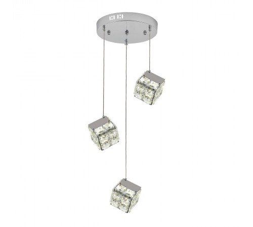 Подвесной светильник Indigo 12048/3P Chrome Radioso Подвесной светильник Indigo 12048/3P Chrome Radioso