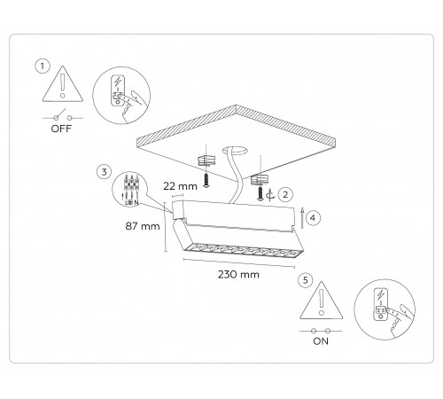Накладной светильник Ambrella Light TA1825 TA Накладной светильник Ambrella Light TA1825 TA
