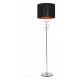 Торшер LUMINA DECO LDF 5530 CHR+BK Milari
