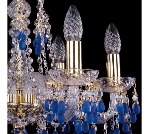 Подвесная люстра Bohemia Ivele Crystal 1410/6/160/G/V3001 1410