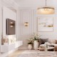 Накладной светильник Loft it 10297W Nickel Nevada