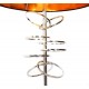 Торшер LUMINA DECO LDF 5530 CHR+BK Milari