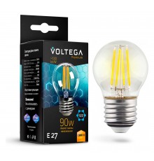 Лампа светодиодная Voltega 7138 Globe E27 9W Graphene