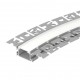 Профиль встраиваемый гибкий Arlight 040331(1) FANTOM-BENT