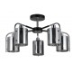 Люстра на штанге Escada 671/5P Chrome Elegant
