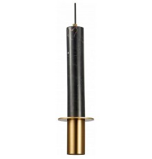 Подвесной светильник iLamp 10705-1 BK-BR Lofty