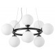 Подвесная люстра LUMINA DECO LDP 6033-9 BK MARSIADA