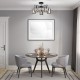 Люстра на штанге Escada 671/5P Chrome Elegant