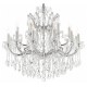 Подвесная люстра iLamp 6071-18 CR+CL Diamond