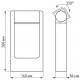 Наземный высокий светильник Arlight 020397(1) Frame rotary