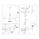 Люстра на штанге Ambrella Light LH56261 HIGH LIGHT