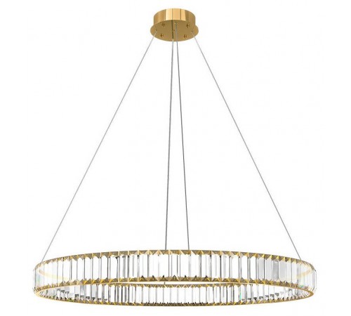 Подвесной светильник Loft it 10135/800 Gold Crystal Ring