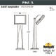 Наземный высокий светильник Fumagalli 4P2.613.010.LYF1R Guizeppe