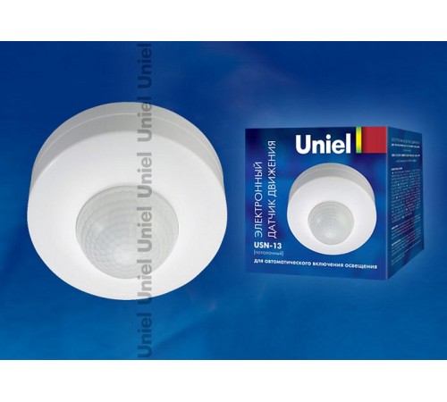 Датчик движения Uniel 06565 USN-14-360R Датчик движения Uniel 06565 USN-14-360R