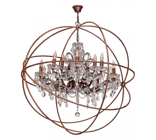 Подвесная люстра Loft it LOFT1897/15 Foucaults Orb Crystal Подвесная люстра Loft it LOFT1897/15 Foucaults Orb Crystal